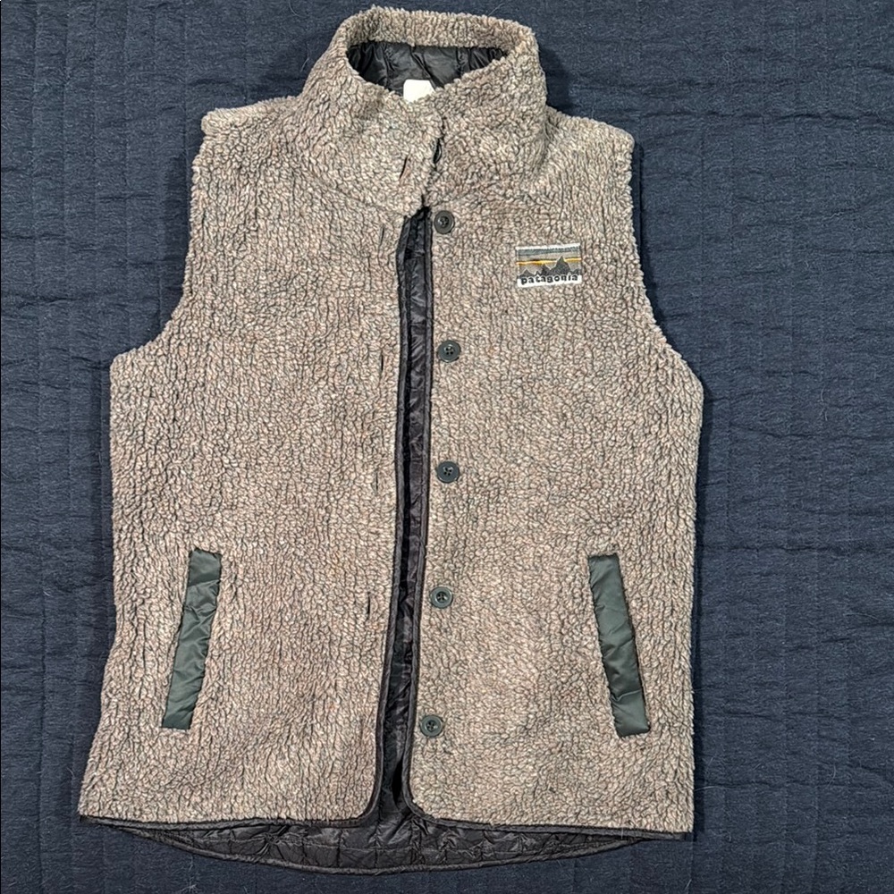 Patagonia Brown Fleece Vest